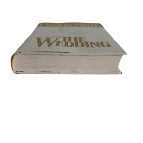 Danielle Steel 'The Wedding' Hardcover Book - White and Gold - Picture 4 of 10